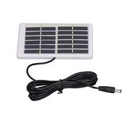 Luocute Panneau Solaire 1,2 W LÉGER ET Portable en POLYSilicium, Chargeur Solaire Haute Efficacité pour Pompes à Eau, Lampes de Poche, Téléphone, Maison, Bureau, Mini Systèmes