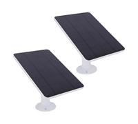 Luocute Panneau Solaire 10 W, Chargeur Solaire avec Câble de 9,8 Pieds, Ports Micro USB DC USB C, étanche IP65, pour Ring Cam Plus Pro Batterie Solaire et Stick Up Cam