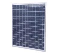 Luocute Panneau Solaire de 20, Chargeur Haute efficacité pour Batterie de Ferme de Toit Marin de Camping-car, Applications Hors Réseau, Chargeur de Batterie Solaire Portable étanche