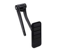 Luocute Pédale D'accélérateur, Ensemble de Pédale D'accélérateur en Alliage D'aluminium, Remplacement Universel de Pédale D'accélérateur à Double Commande pour Tige de Rat, 1,77x4,53