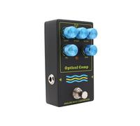 Luocute Pédale de Compresseur de Basse, Compresseur Optique Analogique True Bypass, Contrôle Dynamique à 5 Boutons avec Attaque Douce, sensibilité Naturelle pour Guitare Basse, Guitare