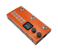 Luocute Pédale de Guitare Multi-effets, Simulateur D'ampli AI Tone Clone avec 7 Modules Mobiles, Chargement IR 60 A, Machine à Tambour Looper, Enregistrement USB OTG, pour Guitare