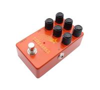 Luocute Pédale de Simulateur D'ampli Sonore, Pédale D'entraînement de Basse, Simulateur D'ampli à Tube, Commandes D'égalisation, Processeur D'effets de Basse, Boîte D'overdrive True