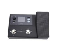 Luocute Pédale D'effets pour Guitare Processeur Multi-effets avec 8 Modules Parallèles 100 Préréglages BT Drum Machine Tuner Batterie Rechargeable Écran LCD pour Guitare électrique