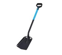 Luocute Pelle à Neige Télescopique, Tête Large Détachable Légère et Robuste en Alliage D'aluminium avec Poignée Antidérapante, Pelles à Neige de L'arrière-Pays pour la Maison, Le