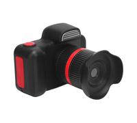 Luocute Petit Appareil Photo Numérique, Objectif Avant/arrière 96 MP, Appareil Photo Numérique Portable avec Flash, 1 920 x 1 080, Lecture MP3, Coins Arrondis, Minuterie, Carte SD 32 Go, (Black)