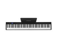 Luocute Piano Numérique Pliable 88 Touches Léger (Prise UE) | USB Plug and Play, Son Surround 360 °, Mode Casque, Clavier Portable pour Débutants, pour Cubase FL Studio Logic