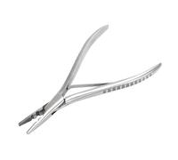 Luocute Pince à Extensions de Cheveux, Outil de Boucle à Micro-anneaux en Acier Inoxydable avec Poignée Ergonomique Antidérapante, Outil Multifonctionnel pour les Extensions de