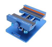 Luocute Pince de Démolition de Verre de Couverture Arrière de Téléphone, Outil de Réparation Rotatif à 360 Degrés avec Cadre Latéral en Silicone et Tampon éponge de Rembourrage, pour