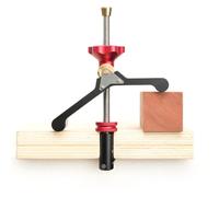 Luocute Pince de Maintien du Bois pour Trou de Chien de 19 Mm ou 20 Mm | Réglage du Pivot en Laiton, Verrouillage Seule Main, Compatible avec les Tables CNC et MFT, Protège les Surfaces des
