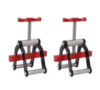 Luocute Pince de Pression à 4 Voies, Puissant Système de Serrage D'angle de Panneau de Bois à Quatre Voies en Alliage D'aluminium, adapté à la Fabrication de Meubles D'armoires de