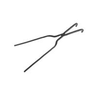 Luocute Pinces à Creuset de Fonderie Robustes de 17 Pouces, en Acier à Outils Antirouille pour la Fonte, le Raffinage du Cuivre, de L'argent et de L'or, la Fabrication de Bijoux