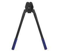 Luocute Pinces à Sertir Manuelles pour Sangles PP PET, 16-19 Mm (BLUE) | Sertisseuse de Feuillard en Acier, Conception de Longue Poignée économisant la Main-d'œuvre pour les Projets D'emballage