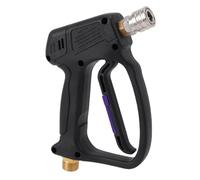 Luocute Pistolet de Nettoyeur Haute Pression, Pistolet Pulvérisateur Haute Pression 4500 PSI avec 5 Buses Interchangeables, Conception Ergonomique pour Le Lavage de Voiture et Le