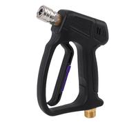 Luocute Pistolet pour Nettoyeur Haute Pression, Poignée Courte à Une | Outil de Lavage de Voiture en Laiton et en Acier Inoxydable, 5 Embouts de Buse Interchangeables, Connecteur Rapide 1/4
