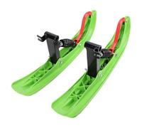 Luocute Planche de Luge pour VTT, Luge d'hiver Texturée Antidérapante, Stable et Résistante aux Chocs pour VTT, Snowboards avec Construction en Métal et Plastique ABS pour