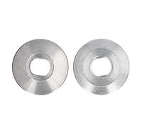 Luocute Plaque de Pression pour Machine de Découpe, 45 Mm, Carbure | Bloc de roulement de bride de lame de scie, ouverture 13x16mm, scie à onglet en aluminium 10 pouces, résistant à l\'usure,