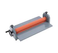 Luocute Plastifieuse Manuelle à Froid, Machine à Plastifier à Manivelle de 750 Mm avec Rouleau en Caoutchouc Réglable et Conception Pliable, pour Photos, Affiches, Couvertures de