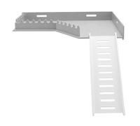 Luocute Plate-Forme de Cage pour Hamster, Plate-Forme d'escalade pour Petits Animaux avec échelle Haut vers Le Bas pour Cage de Cochon d'Inde, Jouet d'exercice Sûr pour Le Repos et Le (en de L)