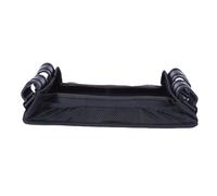 Luocute Plateau à Collations pour Poussette, Ajustement Universel avec Coussinet Antidérapant et Porte-gobelet, Accessoires de Voyage pour Bébés et Tout-petits, Facile à Assembler et (S)
