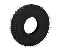 Luocute Pneu en Caoutchouc de 12 Pouces pour Roue 3.50-5 | avec bande de roulement antidérapante, pour chariot de jardin, motoculteur, souffleuse à neige, tondeuse, diable
