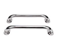 Luocute Poignée de Bateau 2pcs, Main Courante de 12 Pouces, Horde Couronne de Transport Marine en Acier Inoxydable en Acier Inoxydable avec et Goujon pour Bateau, Yacht, Camion,