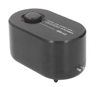 Luocute Pompe à Oxygène pour Aquarium Pompe à Air Portable Rechargeable et Silencieuse avec Batterie 4400 MAh et (Tuyau de 3 mètres avec Prise UE avec 2 disques Nano C50)