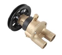 Luocute Pompe à Turbine pour Eau de Mer Rawing 3857794, Compatible avec les Moteurs HU WT 1995-1999, avec Poulie Simple en V de 4 1/2 Po de Diamètre (3857794)