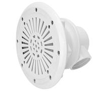 Luocute Port de Vidange de Piscine, Remplacement du Drainage de Sortie d'eau de Piscine 9,1 X 6,7 Pouces avec Vis en Acier Inoxydable