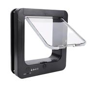 Luocute Porte électronique pour Animaux de Compagnie, Porte Intelligente pour Chat, Rabat à Capteur Automatique, Collier de Barrière pour Animaux de Compagnie, Entrée Activée pour Chien