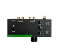 Luocute Préampli Phono pour Platine, Mini Préamplificateur avec Réglage Haut Moyen Bas XLR Connexion équilibrée Sortie de Circuit à Faible Bruit pour Tourne-Disque Haut-parleurs (Prise UE)