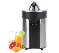 Luocute Presse-agrumes électrique, Presse-agrumes Automatique Puissant de 100 W avec Acier Inoxydable et Nettoyage Facile, pour Dortoir D'appartement à Domicile (Prise UE 220V)