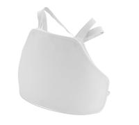 Luocute Protège-Poitrine D'escrime pour Jeunes, Protecteur de Poitrine Léger en PVC pour Garçons, équipement Confortable et D'escrime pour Une Pratique Sûre, Protecteur Léger Ergonomique (L)