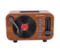 Luocute Radio FM Rétro, Haut-Parleur Bluetooth Portable avec Batterie Rechargeable et ABS de qualité Supérieure, pour la Maison, la Voiture, Les Voyages, Le Camping