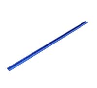 Luocute Rail en T, Rail en T en Aluminium à Profil Double Coupe de 600 Mm 3/4 Pouces avec Trous de Montage Pré-percés, pour Scie à Table, Table de Toupie, établi de Travail du Bois