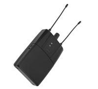 Luocute Récepteur de Moniteur d'oreille sans Fil, compatibilité de Récepteur Illimitée 660 690 MHz avec Sortie Stéréo de 3,5 Mm, pour Les Performances sur Scène, la Surveillance en