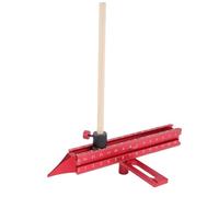 Luocute Règle de Guidage de Marquage à 4 Côtés pour le Travail du Bois avec échelle, Outil de Positionnement Flexible Multifonctionnel en Alliage D'aluminium pour Plafond, en Forme de