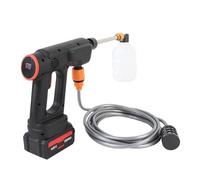 Luocute Renqueur de Pression sans Fil, 900psi 24000 TR/Min 2,4 Gpm de Laveuse électrique Portable avec Buse 6 en 1 21800mAh Batterie pour Le Nettoyage de la Clôture de (Prise UE)