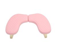 Luocute Repose-bras de Manucure en Forme de U, Repose-main Professionnel Nail Tech avec Sangle de Téléphone pour Salon de Nail Art et Confort du Client, 45 Cm X 31 Cm X 18, Cuir PU Rose (PINK)