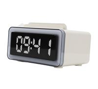 Luocute Réveil avec Chargement Fil, Machine Sonore, Haut-parleur, Veilleuse Numérique Intelligente pour Dormeurs Légers, Recharge de Téléphone, Relaxation, Routine de Réveil