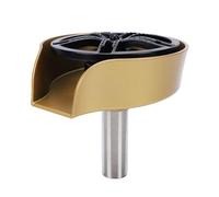 Luocute Rince-Verres pour évier de Cuisine, Nettoyeur de Tasses Rotatif à 360° Haute Pression avec Pistolet de Pulvérisation Extractible, pour Verres à Vin, Biberons, Bars et Cafés