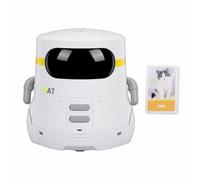 Luocute Robot Intelligent pour Enfants, Capteur Tactile Interactif à Commande Vocale, Parlant, Chantant, Dansant, Yeux LED, avec Mouvements et Musique Programmables, pour Les 3 à (White)