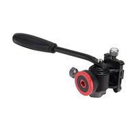 Luocute Rotule de Trépied en Alliage D'aluminium, Hydraulique à 360 Degrés | Capacité de Charge de 8,8 Lb, Réglage de L'inclinaison à 90 °, Butée Anti-secousse en Forme de L, Léger pour les Voyages