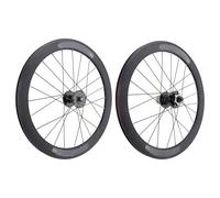 Luocute Roues de Vélo Pliantes de 20 Pouces, Roues Avant et Arrière en Alliage D'aluminium avec 2 Roulements Avant et 4 Roulements Arrière, Valve Française de Remplacement, Compatibles