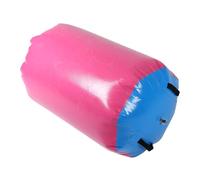 Luocute Rouleau d'air de Gymnastique, Tapis de Culbutage Gonflable, Baril Octogonal avec Coutures Renforcées pour L'entraînement du Ressort Arrière, Pom-Pom Girl, Usage Domestique