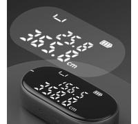Luocute Ruban à Mesurer Numérique électronique, Haute Précision ±0,5% | Batterie 200 MAh, Durée de Vie de 180 Jours, Mesure les Surfaces Plates et Incurvées, Portée de 9,99 M, Outil de Mesure