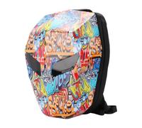 Luocute Sac à Dos Moto LED, écran Programmable | Sac pour ordinateur portable à coque rigide étanche à l'eau, contrôle par application Bluetooth, pour les voyages,