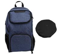 Luocute Sac à Dos pour Boule de Bowling, Compartiment à Chaussures séparé | pour 1 Ballon, Bretelles Rembourrées, Dos en Respirante, Coussinet en Mousse Amovible pour la Protection, Poches Latérales