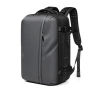 Luocute Sac à Dos Sous Vide, Sac à Dos de Voyage Extensible à Compression D'air de 60 L avec Pompe à Vide USB Intégrée, Tissu Oxford Imperméable, pour Voyages D'affaires, Vacances (GREY)