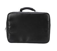 Luocute Sac de Rangement de Documents Ignifuge, Stockage étanche à 3 Couches avec Serrure à Combinaison à Fermeture éclair à Double Sens, pour Certificats D'ordinateur Portable,